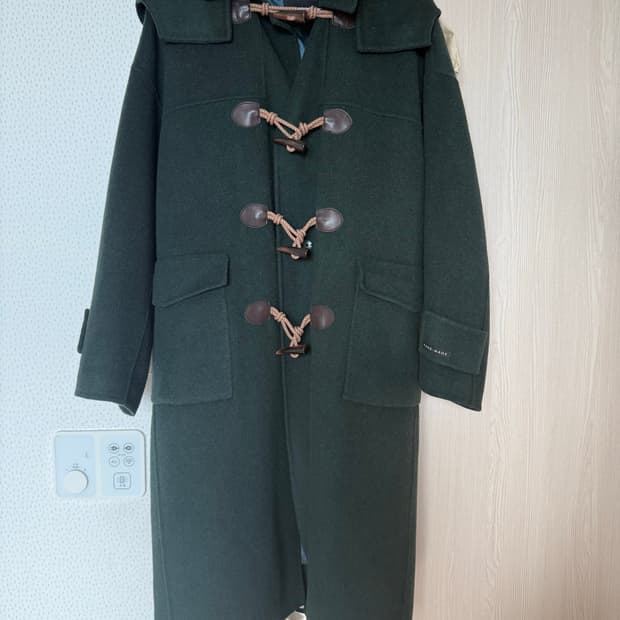 클리지 후드 더플코트