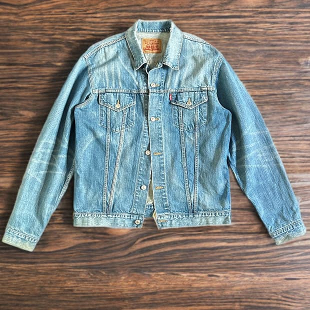 00s 리바이스 3rd 데님 트러커 자켓 Made in Korea