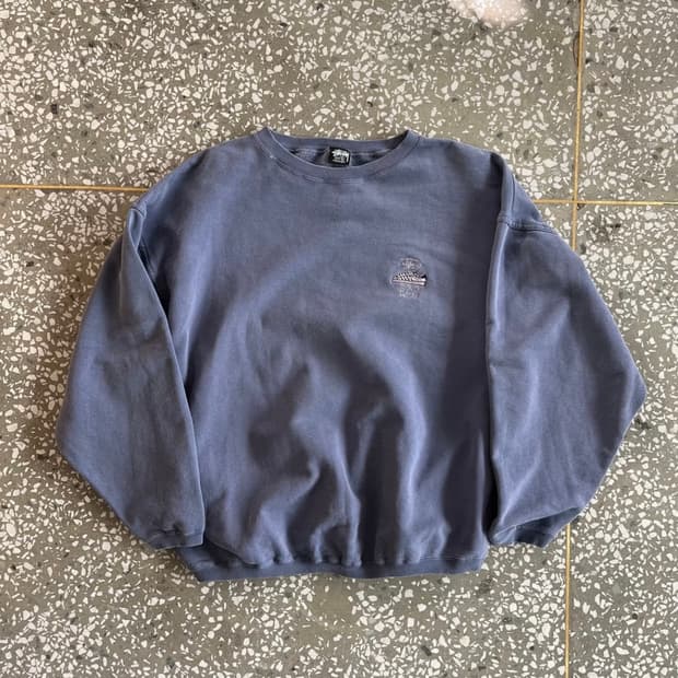 80s 올드 스투시 스웻셔츠