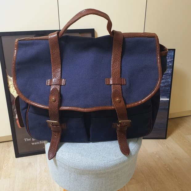 랄프로렌 캔버스 메신져 가방