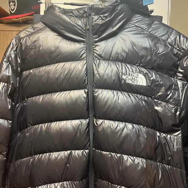 노스페이스 마티에르 EX RDS 다운 후디 블랙