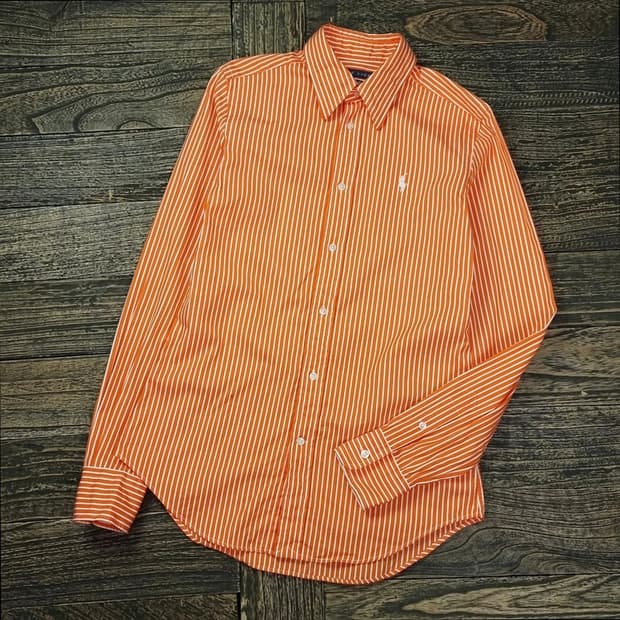 [폴로 랄프로렌] 포니 로고 자수 스트라이프 셔츠 M17216