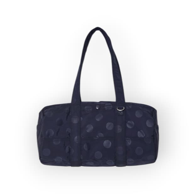 해브어웨일 도트 더플백 네이비