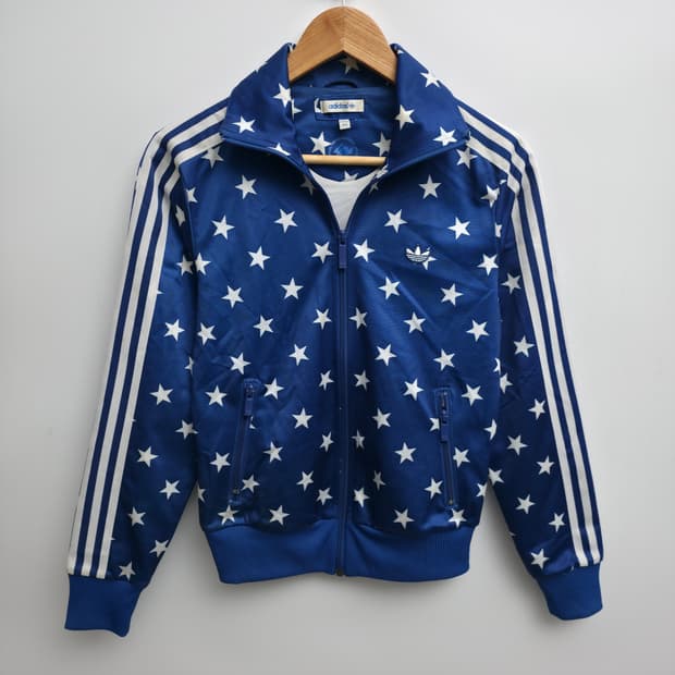 [M] 아디다스 파이어버드 별 패턴 져지