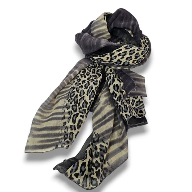 Leopard Scarf ํธํผ ์ค์นดํ