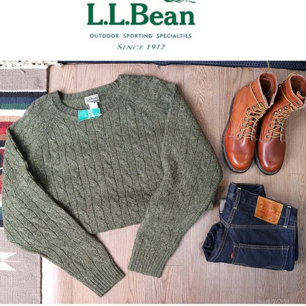 일본판 L.L BEAN 엘엘빈 울100% 꽈베기니트

새제품 