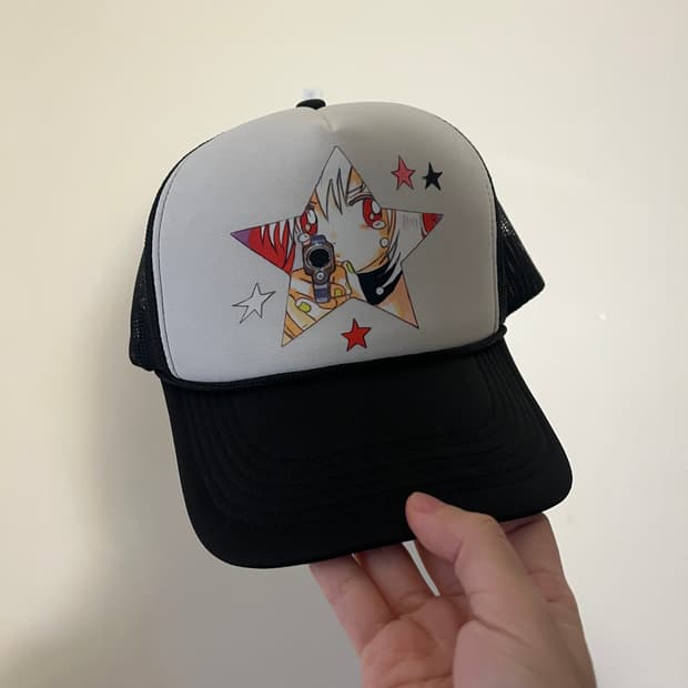 유민하 vengeance trucker cap