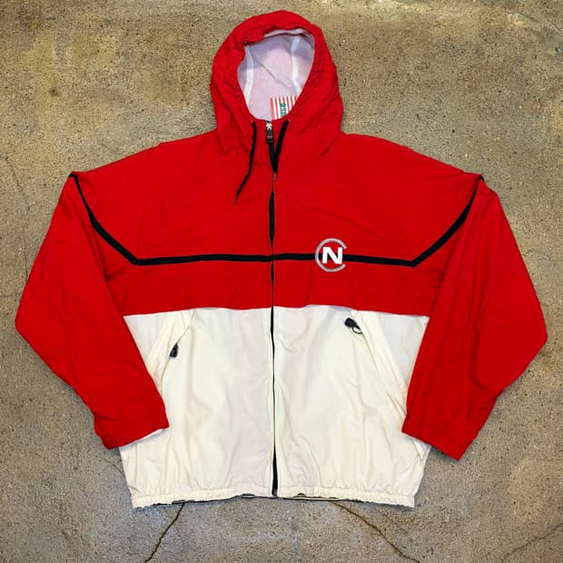 90s USA 빈티지 노티카 세일링 후드 바람막이