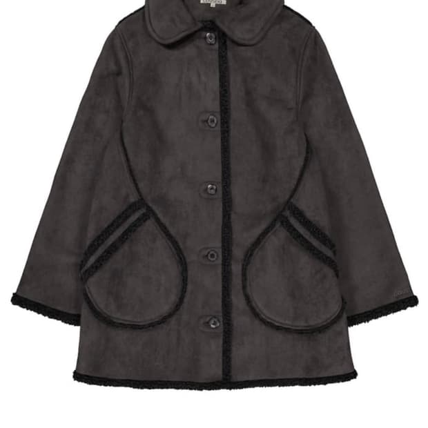 코이세이오 스웨이드 자켓 차콜