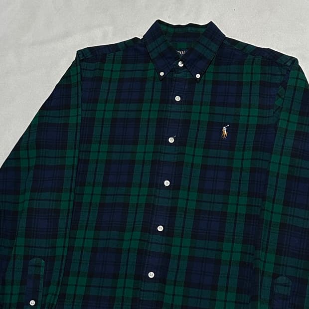 M 폴로랄프로렌 커스텀핏 태터솔 옥스포드 셔츠