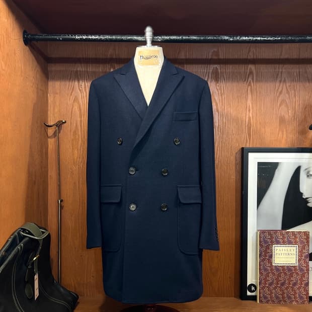 해켓 런던 더블 코트