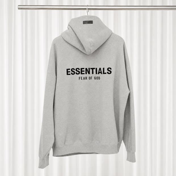 피어오브갓 에센셜 후드티 그레이 XXL