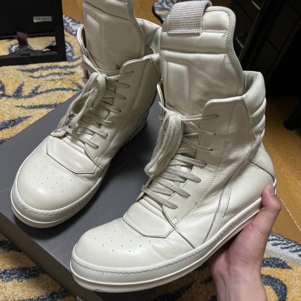 23ss EDFU 릭오웬스 지오바스켓 트리플밀크