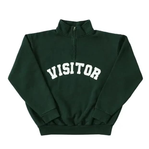 정가) 컬렉트피시스 visitor 반집업 s