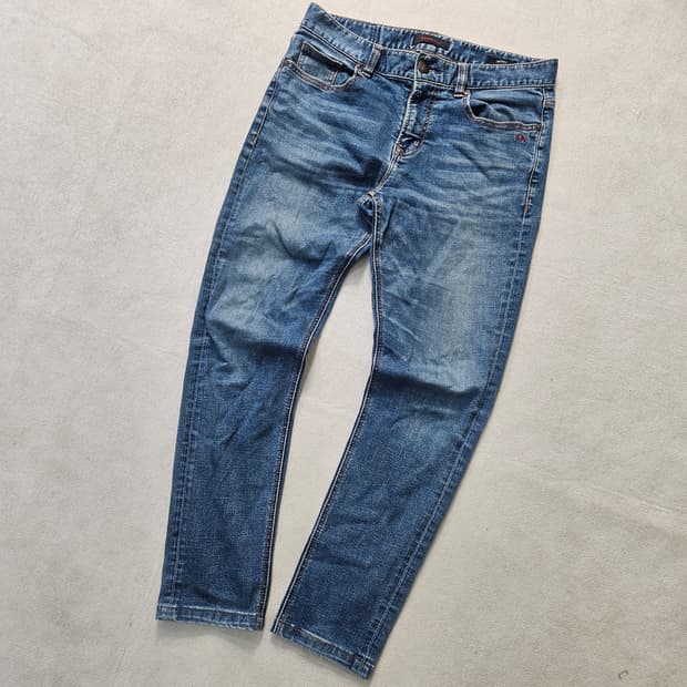 실측확인 에비수 스키니핏 데님 팬츠 0406Y