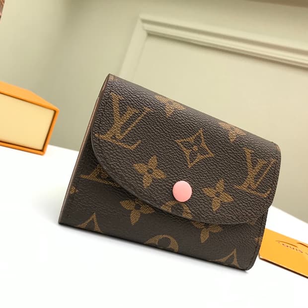 루이비통 로잘리 코인 퍼스 모노그램 로즈