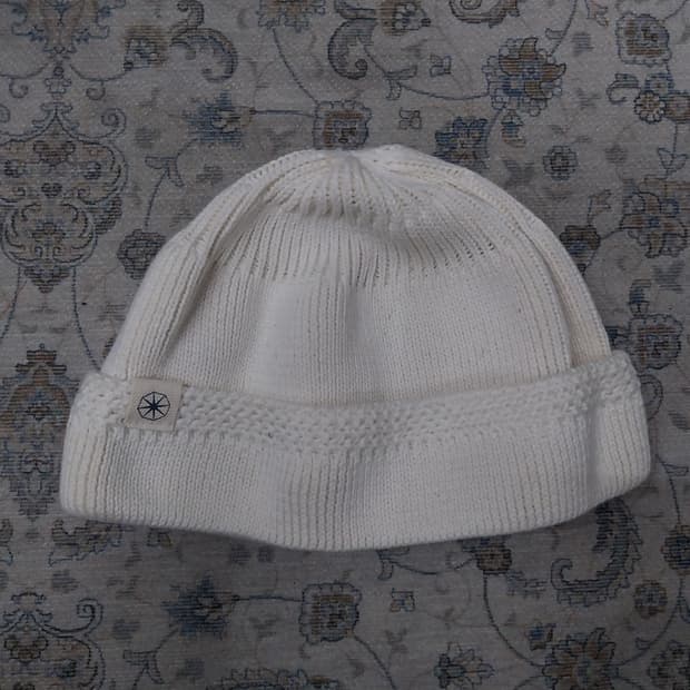 (새상품) 라모랭 크림색 숏비니 1사이즈