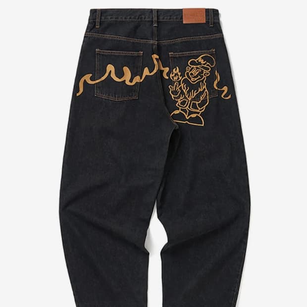 위캔더스 dwarf denim pants M