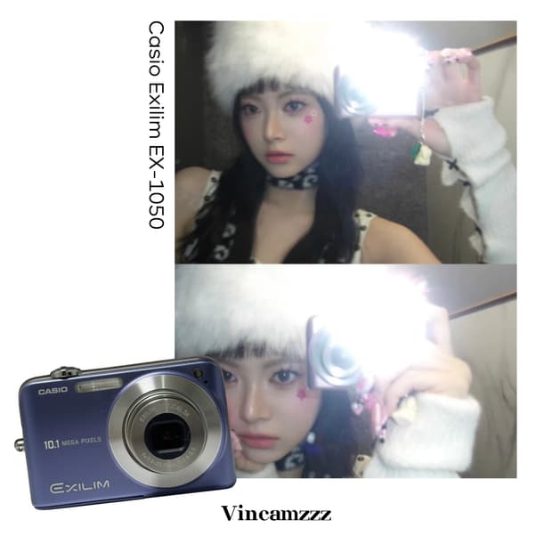 [은채 디카] Casio 카시오 엑슬림 EX-Z1050 디지털카메라