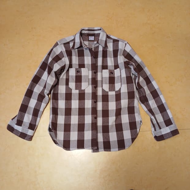 웨어하우스 버팔로 체크 셔츠 Made in Japan