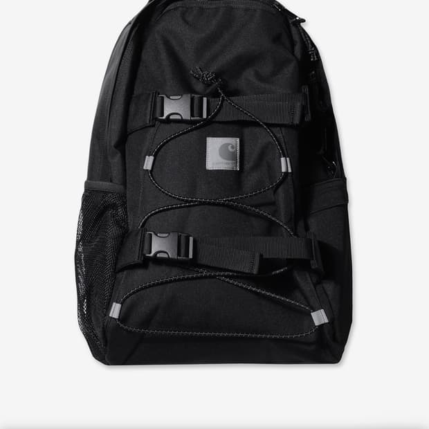 칼하트 백팩 리플렉티브 킥플립 백팩 블랙