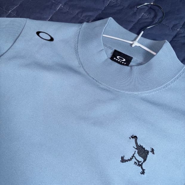 오클리 골프웨어 긴팔 모크넥 셔츠