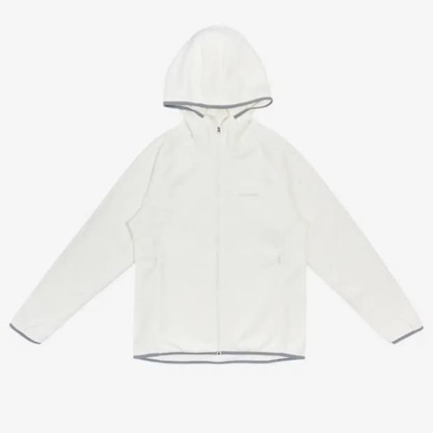 지초이 컴포트 후드집업 플리스 아이보리 24-006