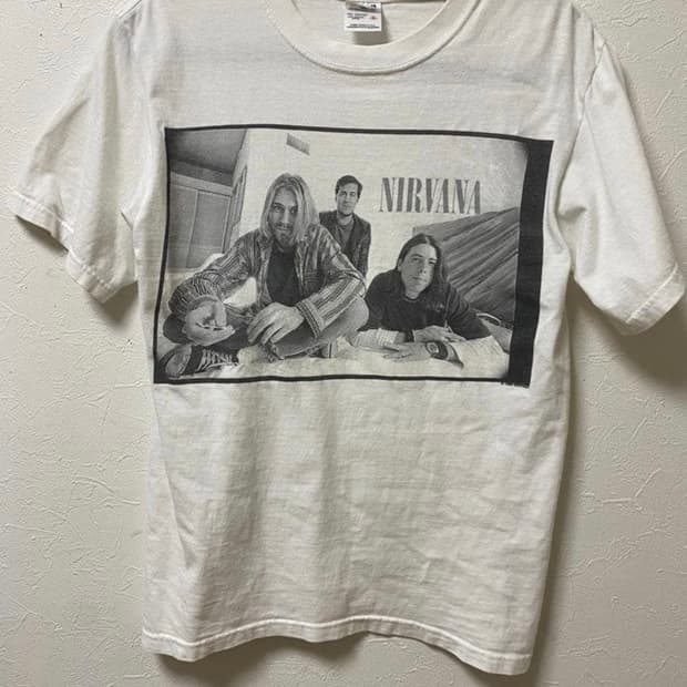 NIRVANA 너바나 1996 밴드 티셔츠 anvil 90s