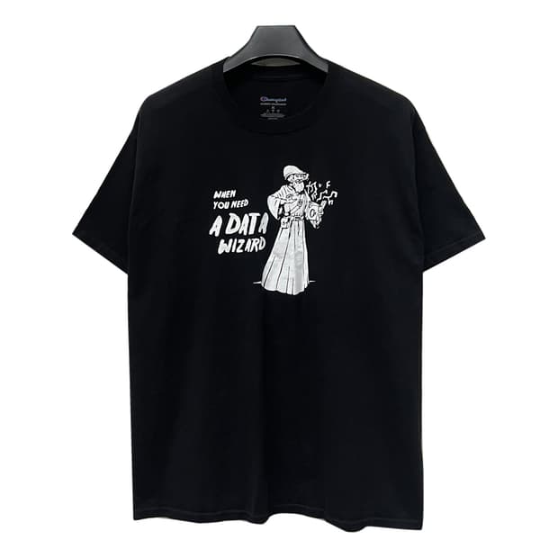 USA 빈티지 챔피온 A DATA WIZARD 반팔티 2XL