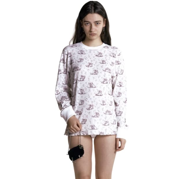 PIGGY WAFFLE LONGSLEEVE T-SHIRT