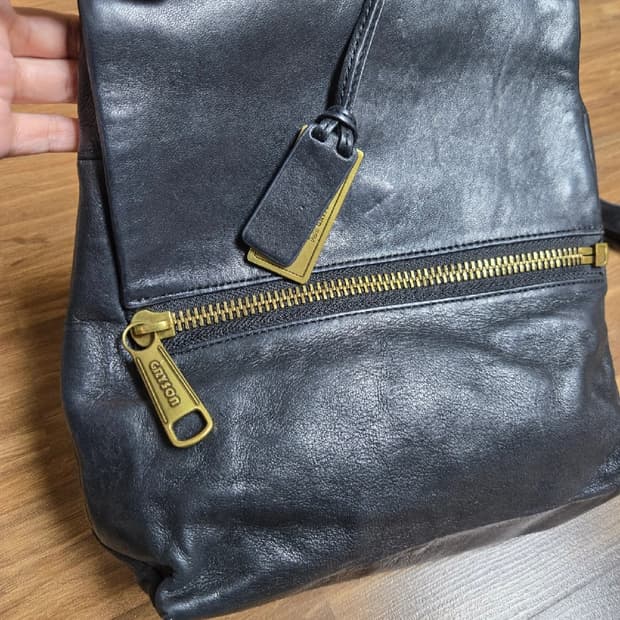 조이그라이슨 블랙 가죽 백팩 [풀팩 정품]