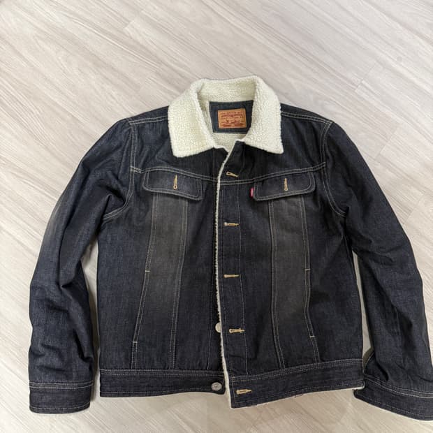 리바이스 쉐르파 데님 트러커 자켓