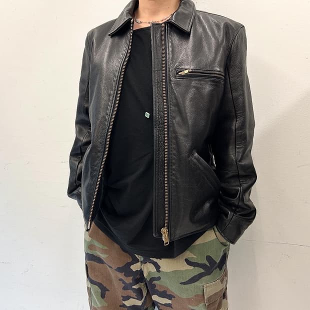 90s Freedom Leather Company by Cozy 레더자켓