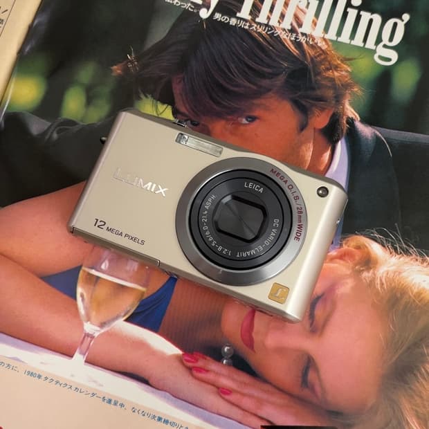 파나소닉 루믹스 DMC-FX100 빈티지디카 디지털카메라