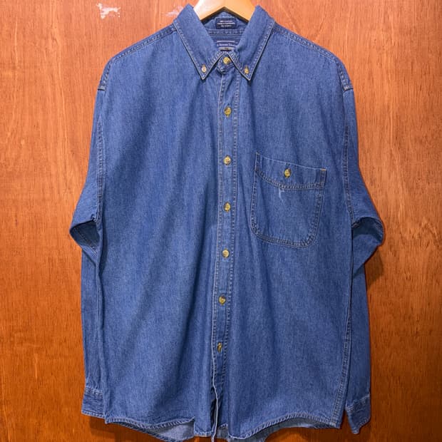 (M) All Season Denim AllSport 빈티지 데님 셔츠