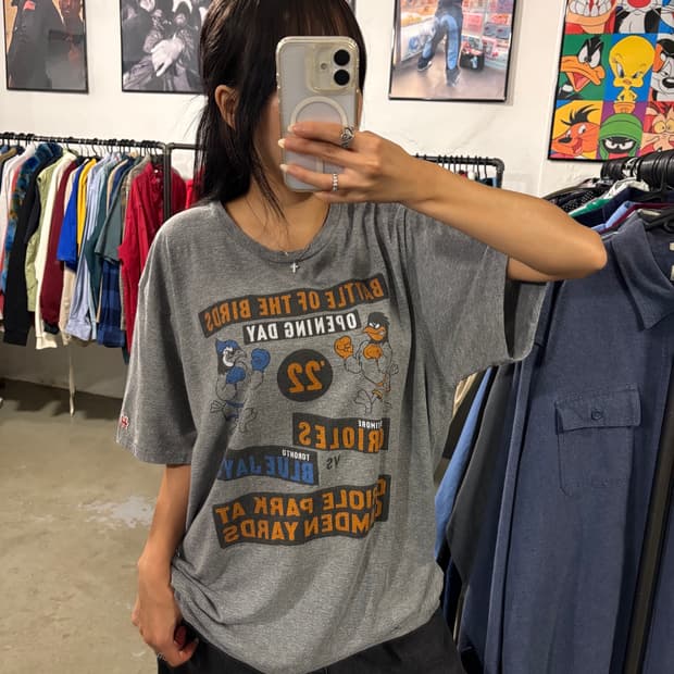빈티지 반팔티