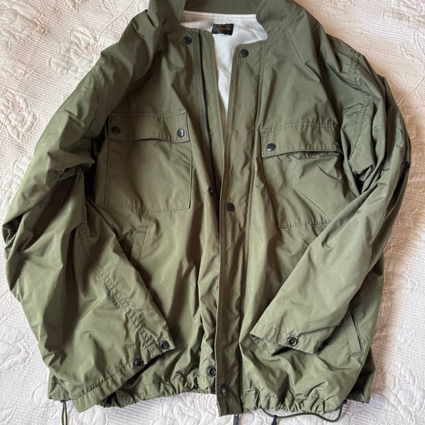 니들스(Needles) 블루종 카키 s사이즈