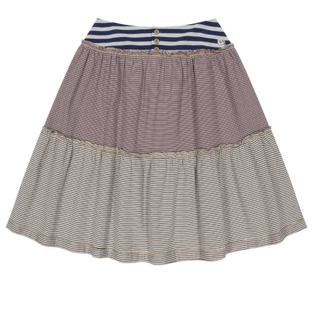 구해요!!!!)코이세이오 컬러드 스트라이프 미디 스커트 2