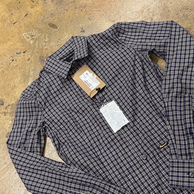 [정품/38] Dsquared2 체크 셔츠 b18
