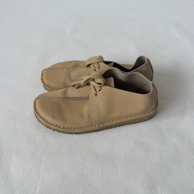 [275]Pre owned 레더 데져트슈즈(이태리 레더, 생고무창)