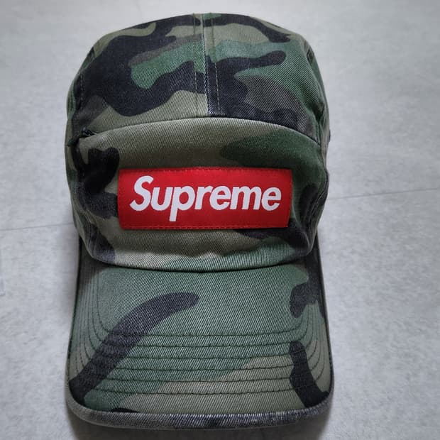 슈프림카모모자, 우드랜드카모캠프캡 빈티지