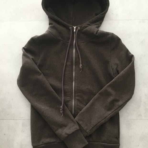 Brown vintage hood