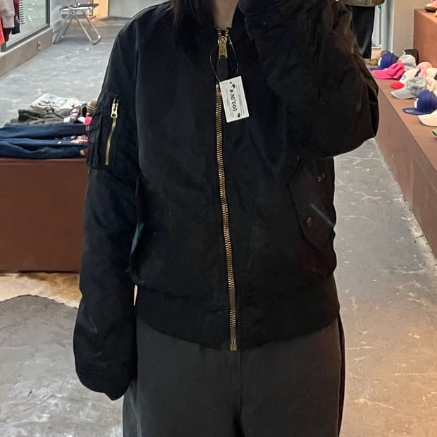 알파 인더스트리 MA-1 플라이트 리버시블 자켓 H2040