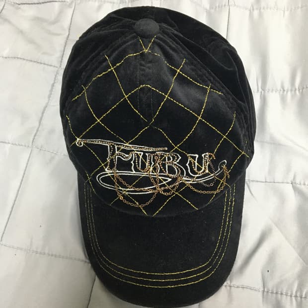Fubu 후부 빈티지 벨벳 볼캡