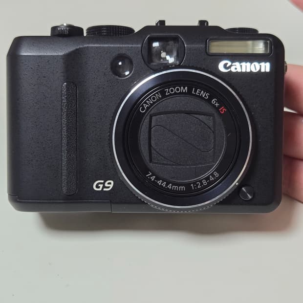 캐논 파워샷 G9 블랙 카메라