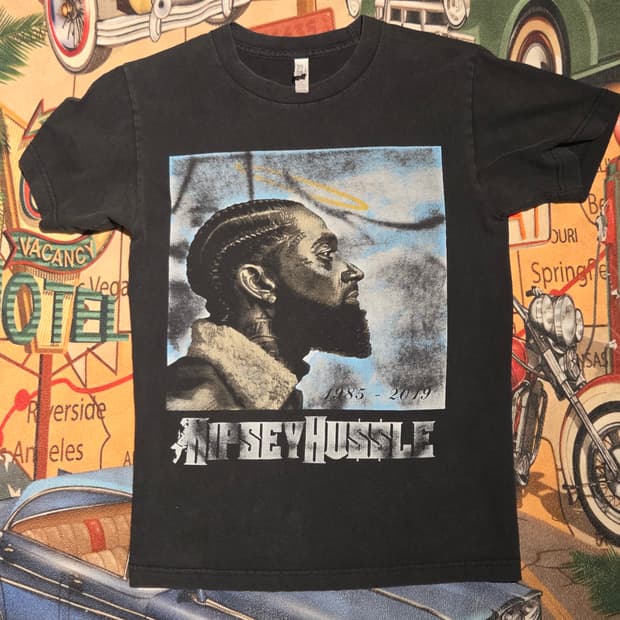 닙시 허슬(Nipsey Hussle) 추모 티셔츠