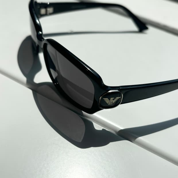 Armani logo sunglasses