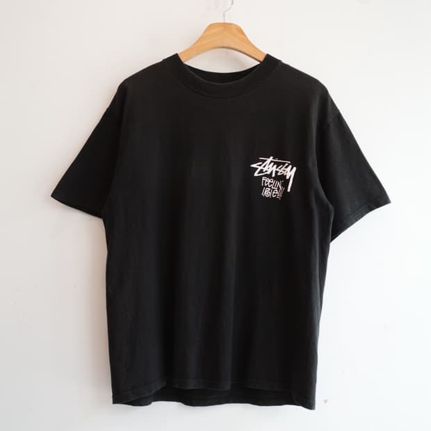 Stussy 스투시 빈티지 프린팅 티셔츠 (MADE IN USA)