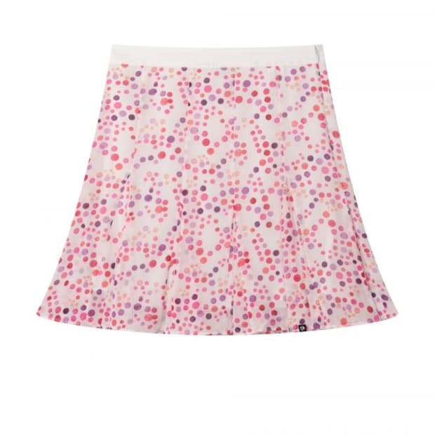 VINTAGE CHIFFON MIDI SKIRT (PINK)