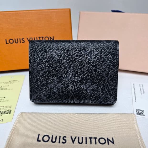 [S급/정품] 루이비통 엔벨로프 비즈니스 카드 홀더 모노그램 이클립스